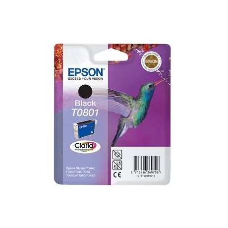 Epson T0801 fekete eredeti tintapatron