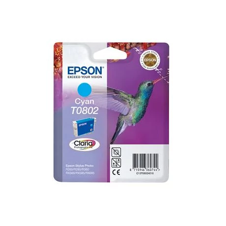 Epson T0802 kék eredeti tintapatron