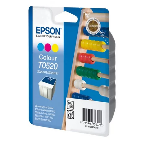 Epson T0520 színes eredeti tintapatron