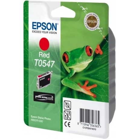 Epson T0547 piros eredeti tintapatron