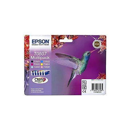 Epson T0807 eredeti tintapatron multipack