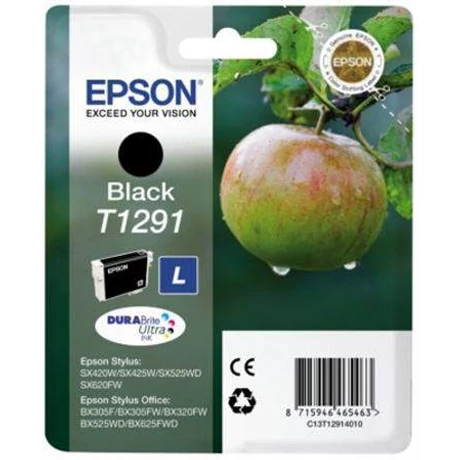 Epson T1291 fekete eredeti tintapatron