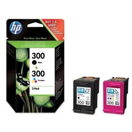 HP CN637EE No.300 fekete+színes eredeti tintapatron csomag