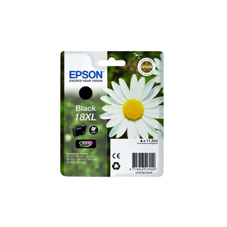 Epson T1811 fekete eredeti tintapatron