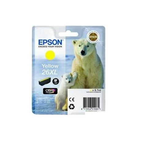 Epson T2634 sárga eredeti tintapatron