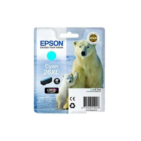 Epson T2632 kék eredeti tintapatron