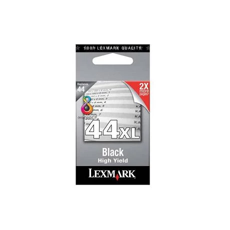 Lexmark 18Y0144 [Bk] No.44XL fekete eredeti tintapatron