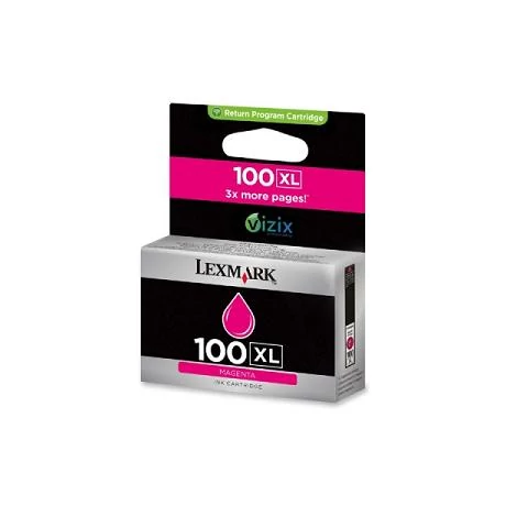 Lexmark 14N1070 [M] No.100XL magenta eredeti tintapatron