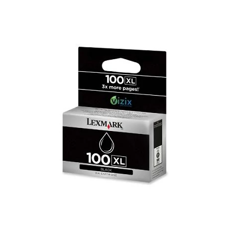 Lexmark 14N1068 [Bk] No.100XL fekete eredeti tintapatron