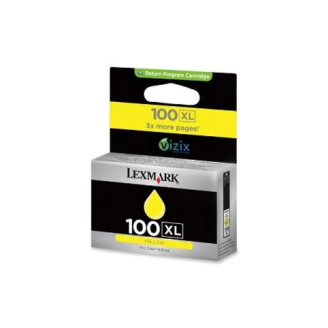 Lexmark 14N1071 [Y] No.100XL sárga eredeti tintapatron