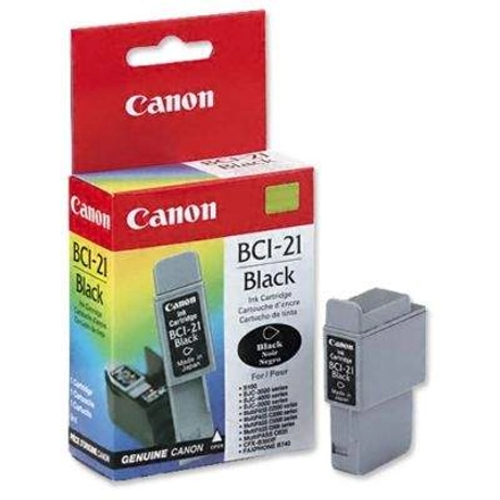 Canon BCI-21 fekete eredeti tintapatron