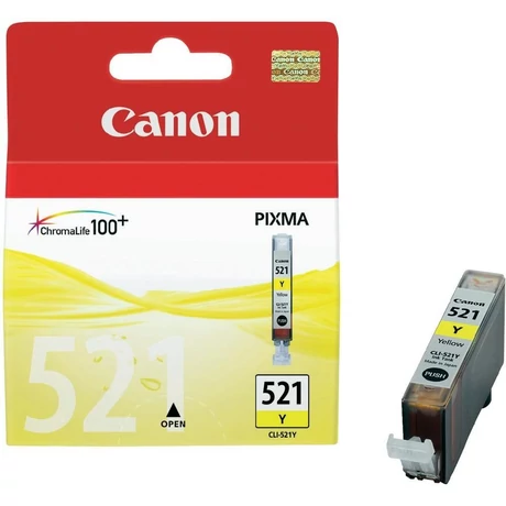 Canon CLI-521 sárga eredeti tintapatron