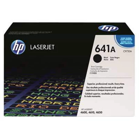 HP C9720A (641A) fekete eredeti toner