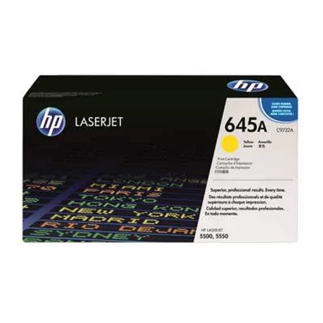 HP C9732A (645A) sárga eredeti toner