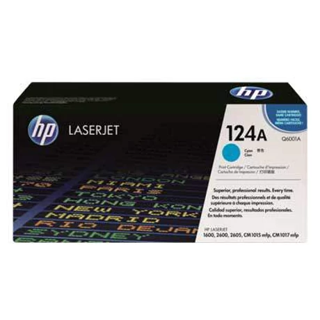 HP Q6001A (124A) kék eredeti toner