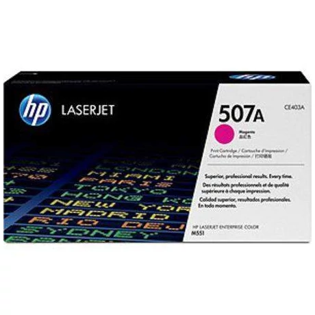 HP CE403A (507A) magenta eredeti toner