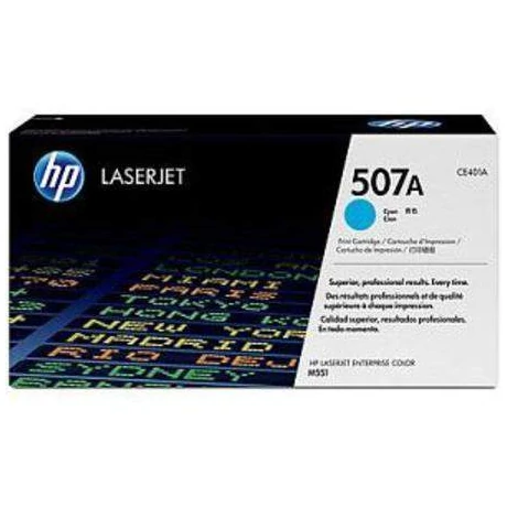 HP CE401A (507A) kék eredeti toner