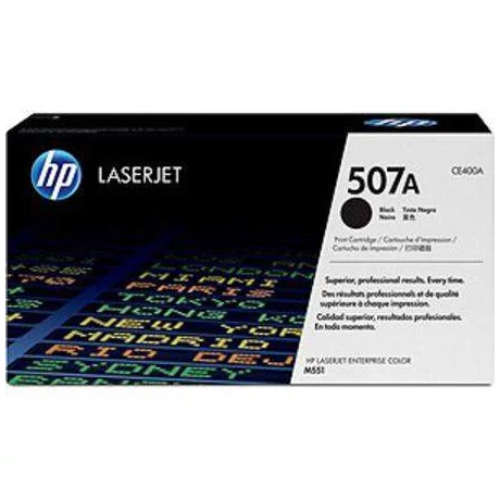 HP CE400A (507A) fekete eredeti toner