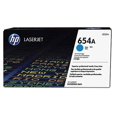 HP CF331A (654A) kék eredeti toner