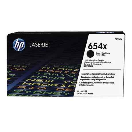 HP CF330X (654X) fekete eredeti toner