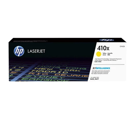 HP CF412X (410X) sárga eredeti toner