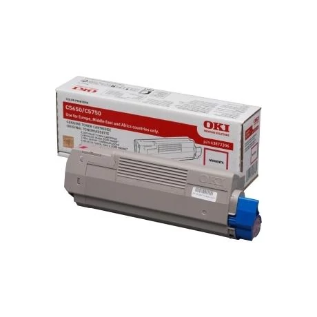 Oki [C5850/5950] 6K magenta eredeti toner (43865722)
