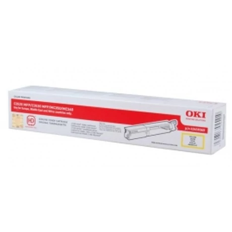 Oki [MC350,MC360] 2K sárga eredeti toner (43459369)