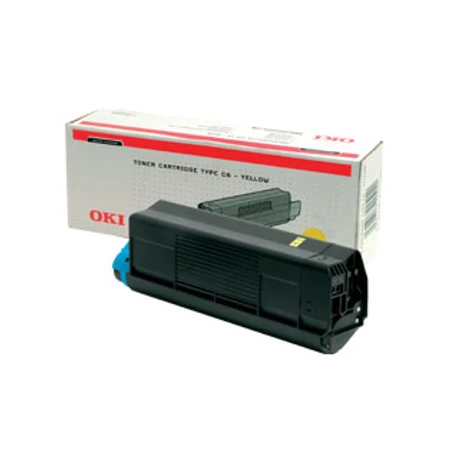 Oki [C3200] 3K sárga eredeti toner (42804537)
