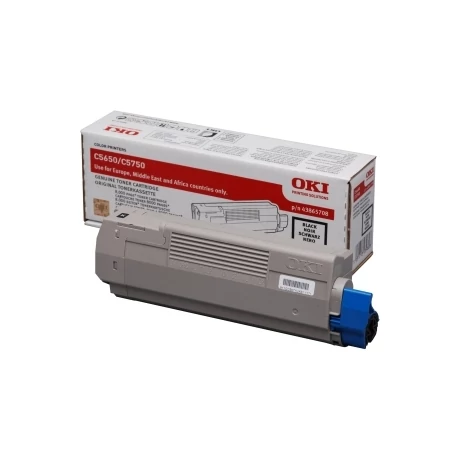 Oki [C5650/5750] 8K fekete eredeti toner (43865708)