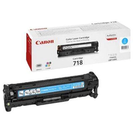 Canon CRG-718 kék eredeti toner