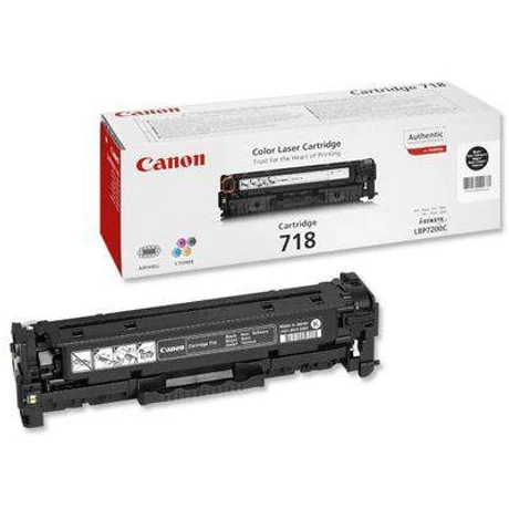 Canon CRG-718 fekete eredeti toner