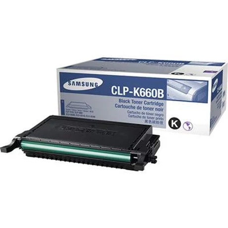 Samsung CLP-610/660B (CLP-K660B) fekete 5,5K eredeti toner [ST906A]
