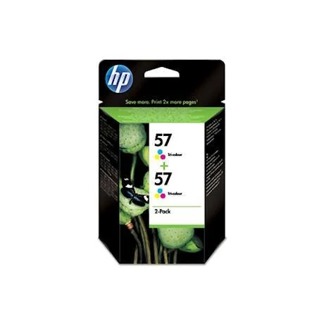 HP C9503A No.57 színes eredeti tintapatron duplacsomag