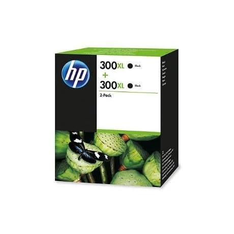 HP D8J43AE No.300XL fekete eredeti tintapatron duplacsomag